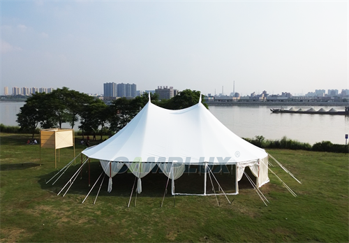風(fēng)靡海外！西式草坪撐桿帳篷婚禮，浪漫升級，夢幻啟航